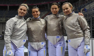 Збірна України з фехтування завоювала срібло на етапі Кубку світу