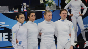 Kоманда шпажисток завершує чемпіонат світу на дев’ятому місці