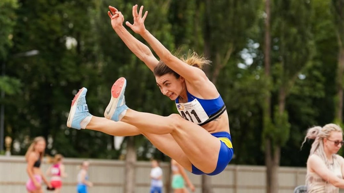Ірина Будзинська - чемпіонка України зі стрибків у довжину!
