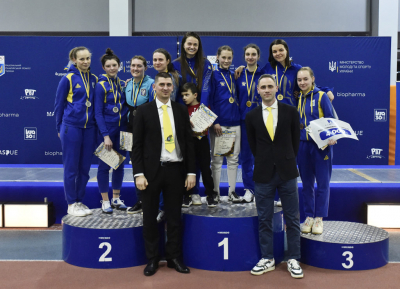 У Києві відбувся командний чемпіонат україни з фехтування