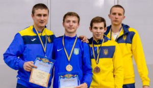 КУ Київ 2021: срібло та бронза з фехтування на шпагах серед чоловіків