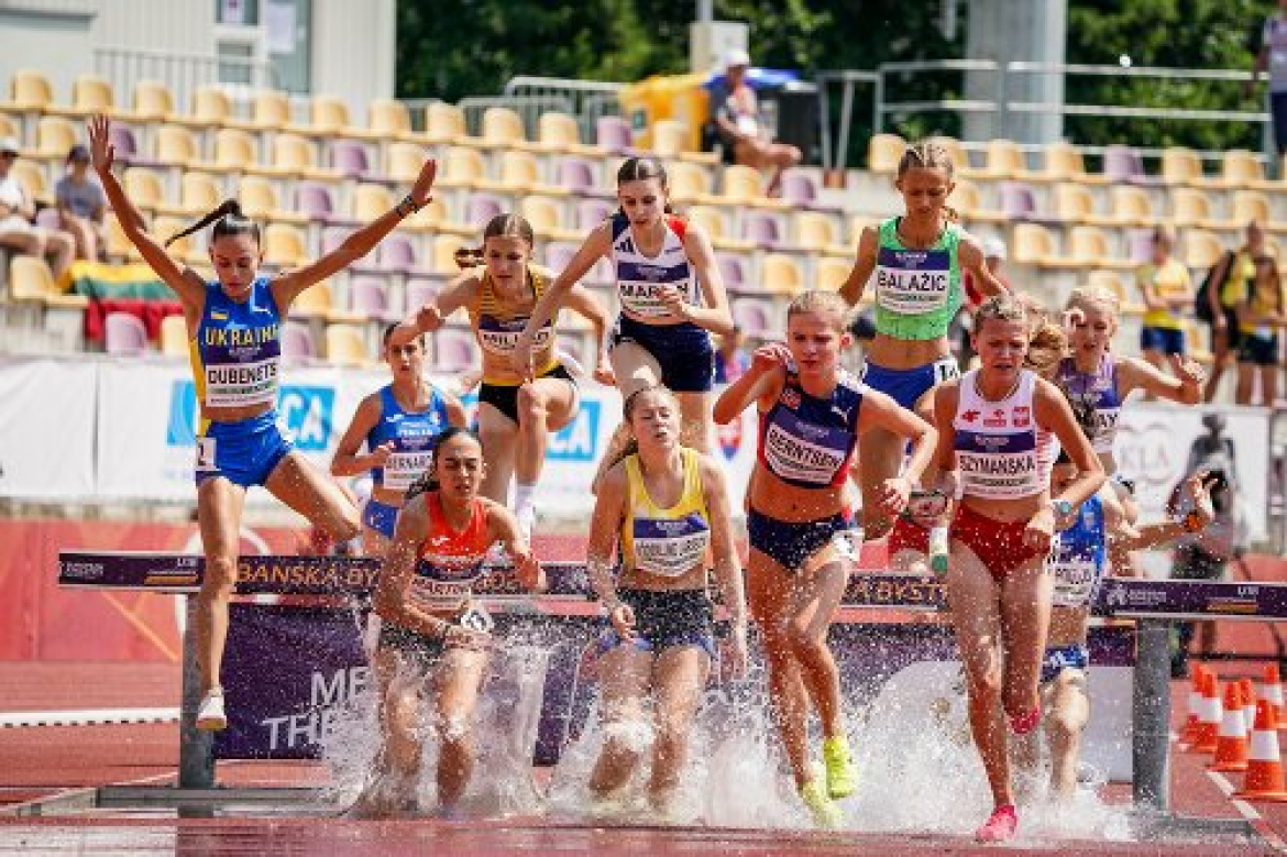 Склад команди України на чемпіонат Європи U20 з легкої атлетики