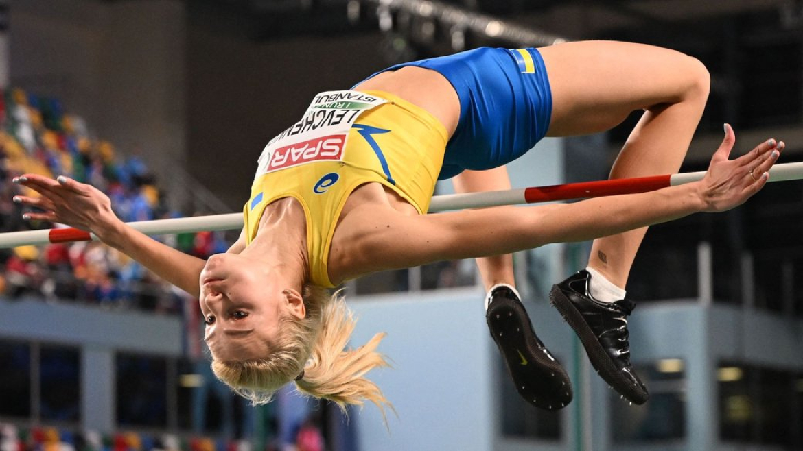 Юлія Левченко - чемпіонка України зі стрибків у висоту!