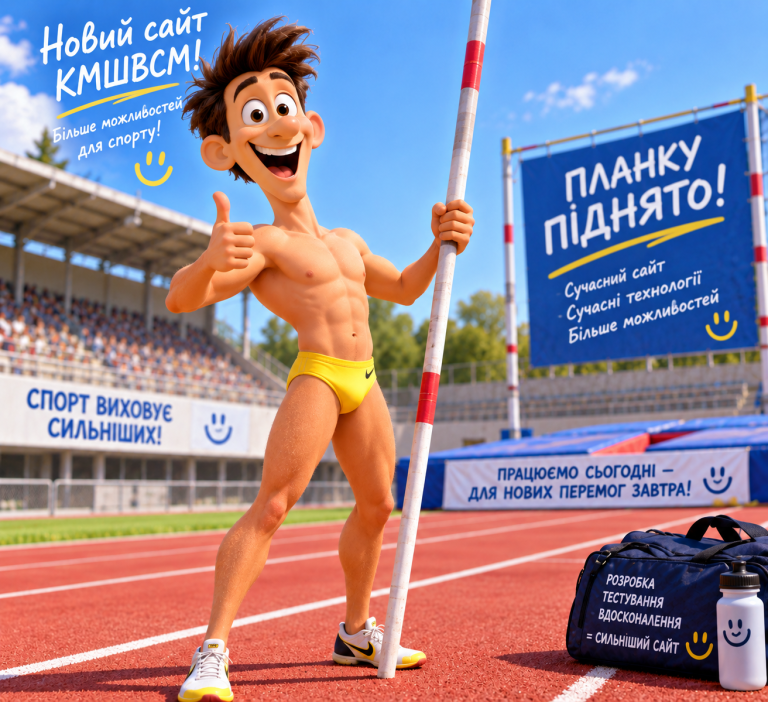 КМШВСМ оновлює сайт: планка висока, але сайт має взяти!